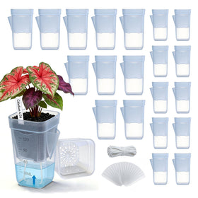 Eichopmen 20-pack self-watering pots in 2-inch size for seedling propagation and easy care.