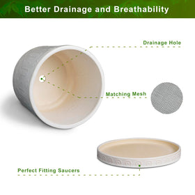 Eightpot outdoor patio scene highlighting stability for balcony or garden.
