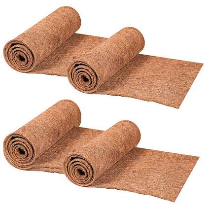 EIMQUVW coconut coir liner roll 16x40 with natural texture for durable floor use