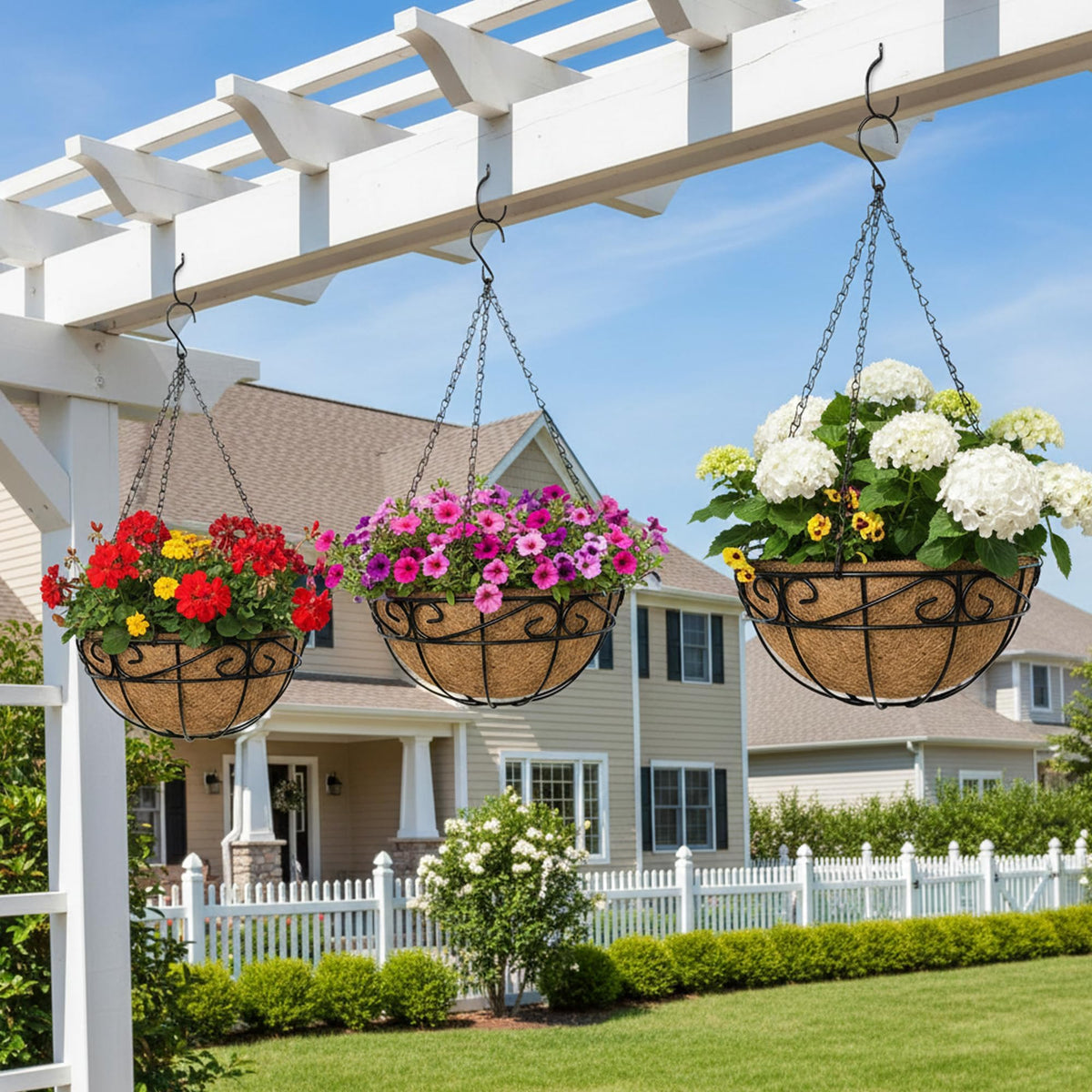 EIMQUVW versatile hanging planter for outdoor and indoor wall decor