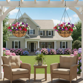 EIMQUVW wall mount hanging planter decor suitable for indoor and outdoor use