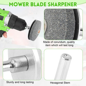 EINDER precision balancer tested for blade balance after sharpening.