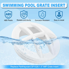 EINDER SP1026 ABS close-up, sturdy design resists breakage on pool walls
