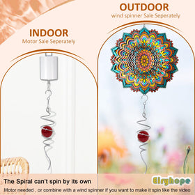 Eiryhope crystal glass ball shines colorful light in sunlight