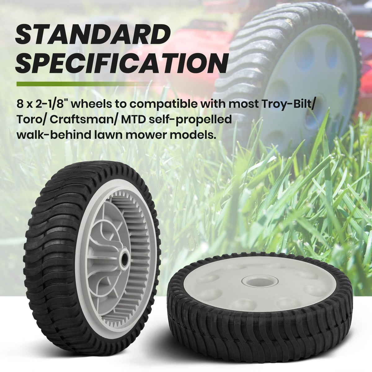 EISENKERN 734-04018 self-propelled mower drive wheel for smooth movement