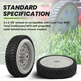 EISENKERN 734-04018 self-propelled mower drive wheel for smooth movement