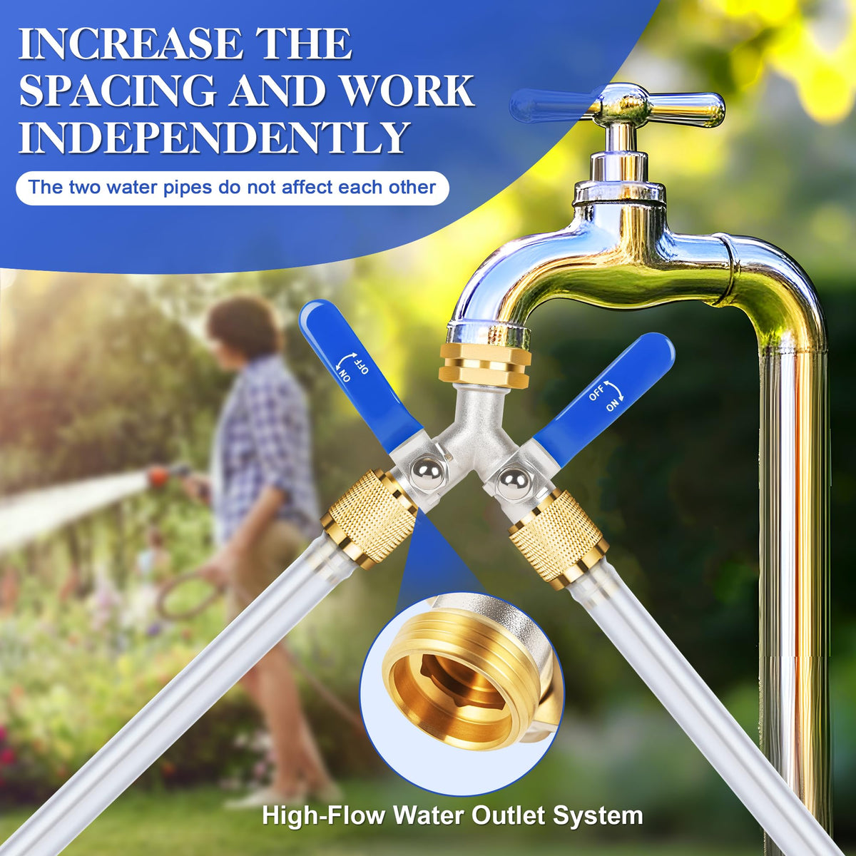 Ergonomic lever demonstrates quick faucet switching