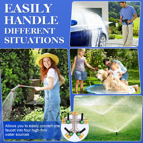 EJW independent valves provide precise control at each outlet.