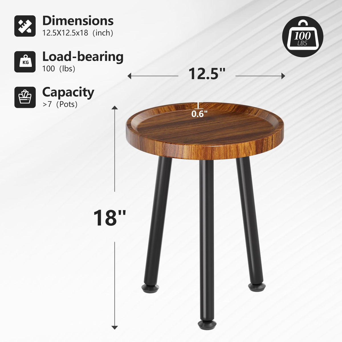 Ekisemio living room decor display on a compact end table