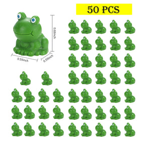 EKisemio mini frog garden decor enhances terrariums and succulents.