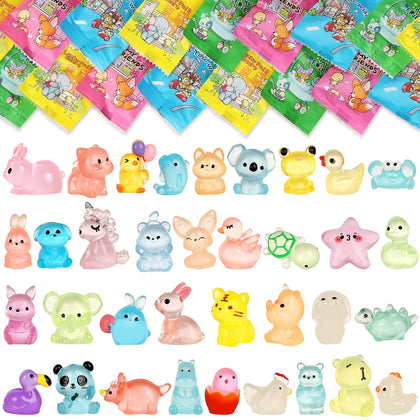 EKisemio glow-pack reveals luminous mini animals for play and display