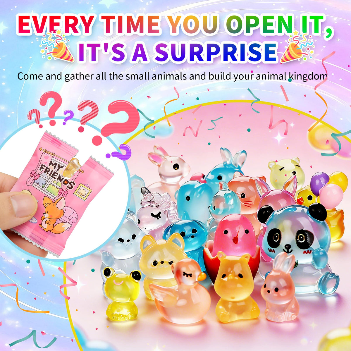 EKisemio unboxing surprise captures joyful anticipation of new figures