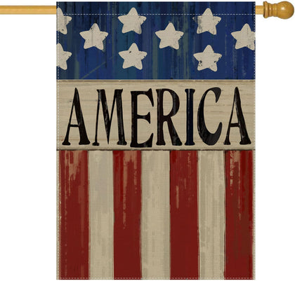 EKOREST 4th of July flag 28x40 with double-sided patriotic visuals.