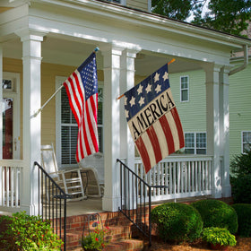 EKOREST house flag for porch or lawn, adding seasonal charm.