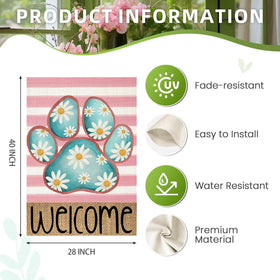 EKOREST machine washable flag for easy seasonal care.