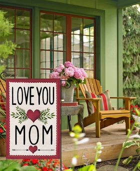 EKOREST Easy-to-hang flag for porch, patio, or deck decorating spaces.