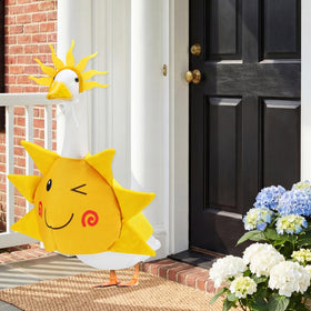 EKOREST sun-shape costume fabric detail brings vivid color to outdoor decor