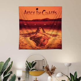 Eksent Alice Rock In Chains flag close-up HD print details