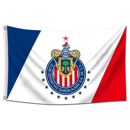 Eksent Chivas Guadalajara banner with vivid print for wall display