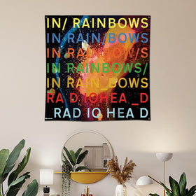 Eksent Tapestry In Rainbows wall hanging brightens living spaces