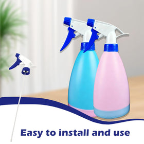 Elandy lightweight plastic nozzle fits 8oz and 16oz bottles.