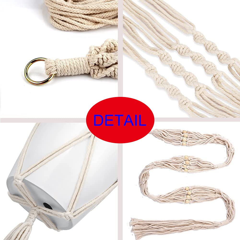ELANE wooden beads and tassel details add craft-inspired decor texture