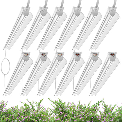 Elaruslux 4ft grow light strip delivering balanced spectrum for indoor growth