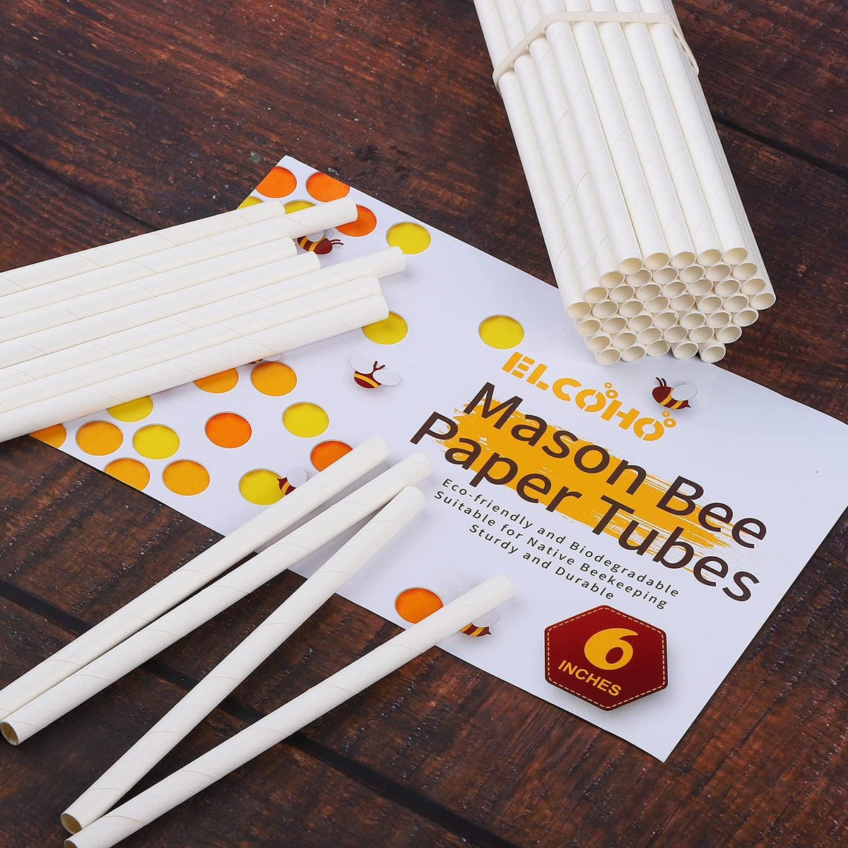 Elcoho durable bee paper inserts with smooth surface and precise cuts.
