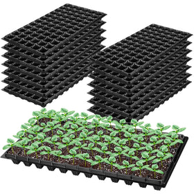 Elcoho seed starter trays with 72 cells provide organized, scalable seed starting for beginners.