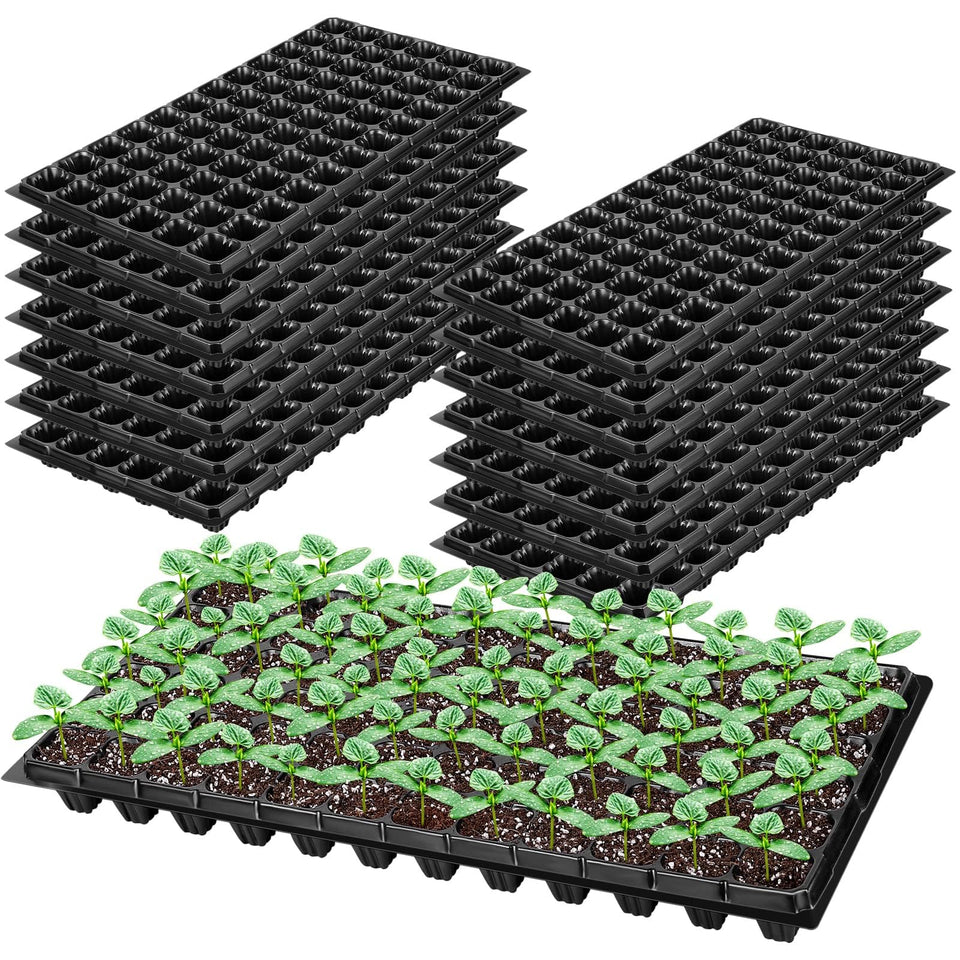 Elcoho seed starter trays with 72 cells provide organized, scalable seed starting for beginners.