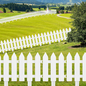 ELECLAND weatherproof fence with anti-UV protection for all seasons.