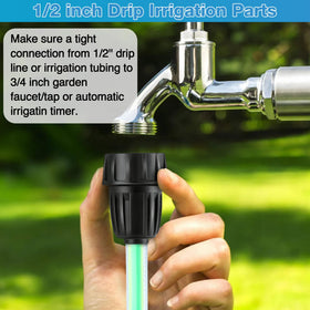 ElectricWise 12-tubing-adapter-34fht simplifies connecting 1/2-inch tubing.