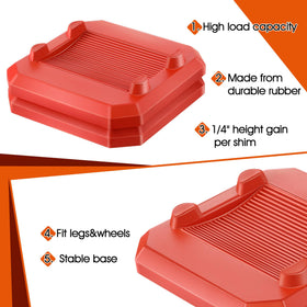 ElectricWise Blackstone-compatible shims kit ensures secure level setup