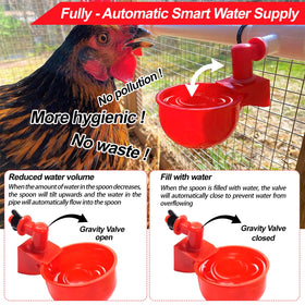 Elefama float valve shows precise water level control for reliable hydration.