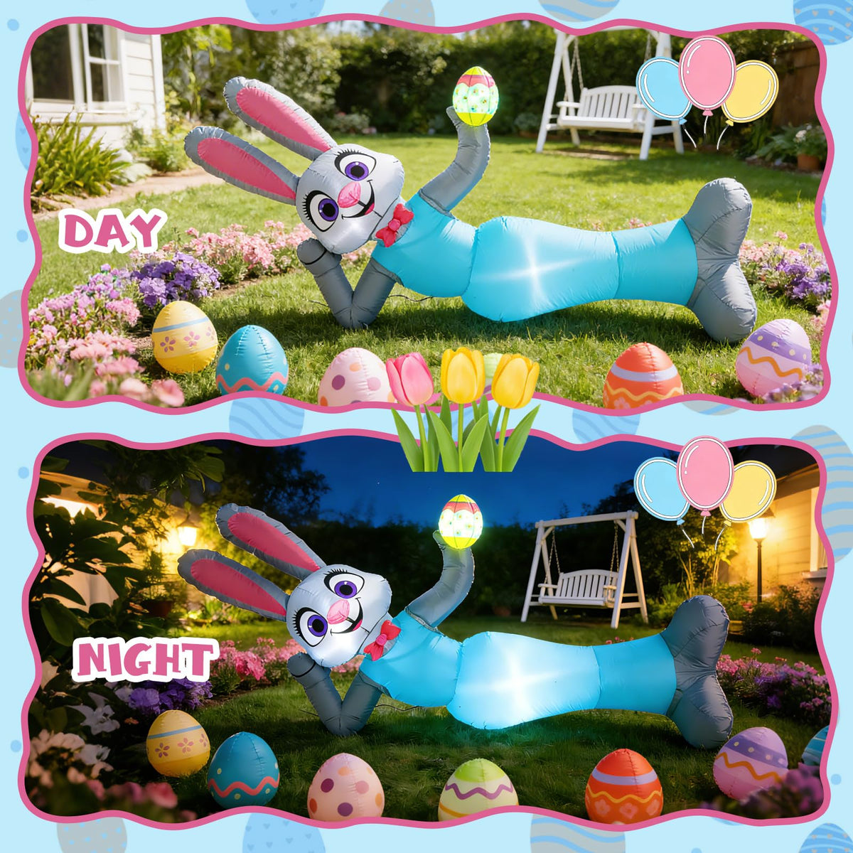 Elegear complete Easter decoration set for easy outdoor styling.