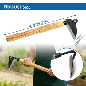 Elegital Kana Hoe 217 full tool displayed for efficient garden cultivation