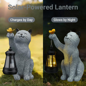 Elegondrar cat smiling portrait to add outdoor appeal