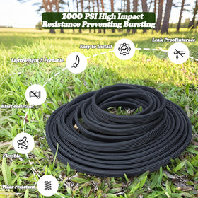 ELEPHOSE hose BPA-free materials protect family during garden tasks.