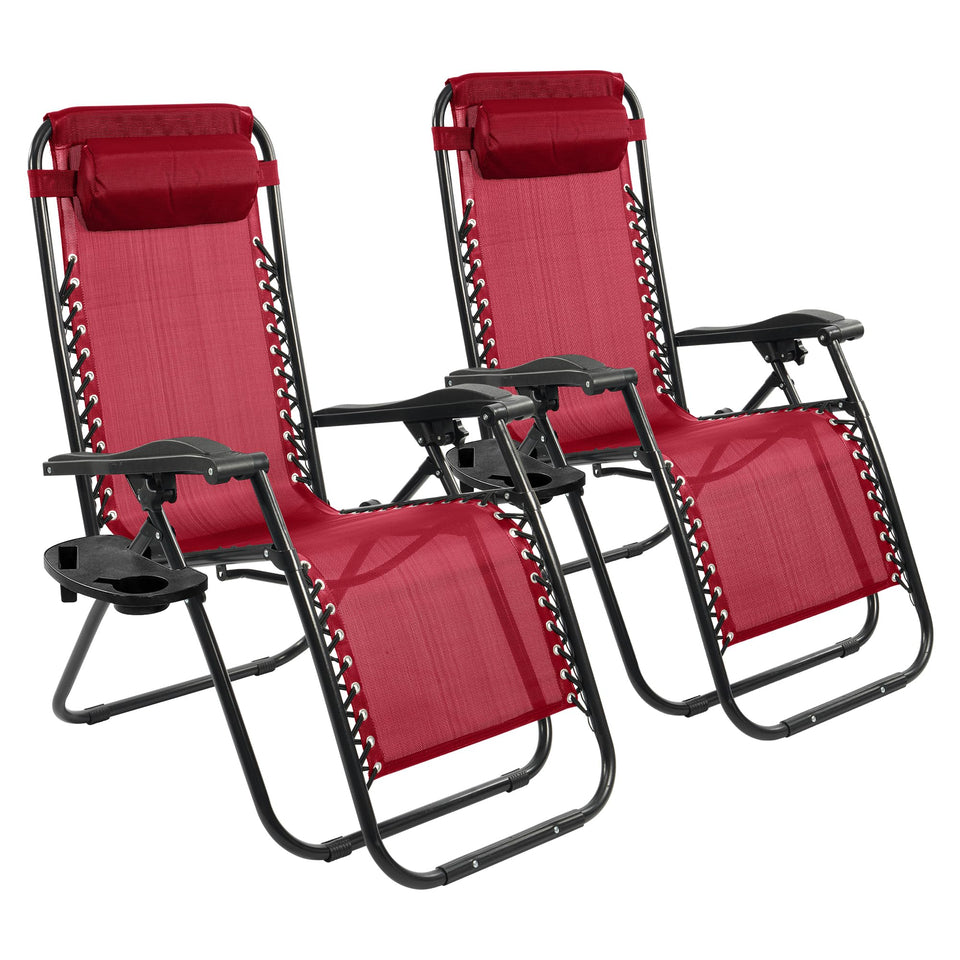 Elevon zero gravity chairs by the poolside offer elevated comfort.