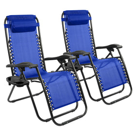 Elevon zero gravity chair set 2 foldable for easy transport