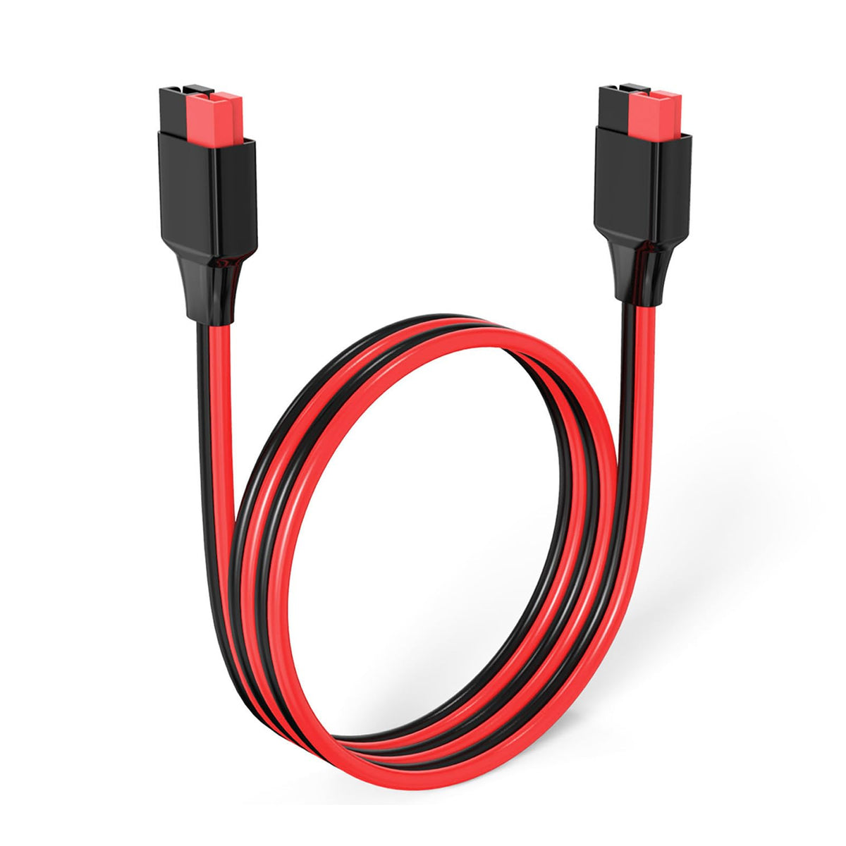 ELFCULB 10AWG 2FT Anderson extension cable showing rugged construction for reliable solar setups.