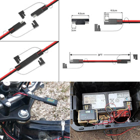 ELFCULB 12AWG tined copper wire supports low resistance power delivery.