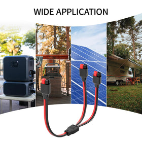 ELFCULB 1ft extension supports flexible placement for solar charging rigs.