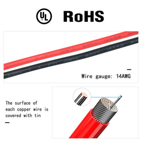 Durable PVC jacket protects copper during outdoor or garage use