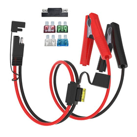 ELFCULB SAE to alligator clip cable provides secure connections for solar projects.
