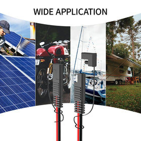 ELFCULB multi-application extension cable suitable for solar, batteries, RVs.