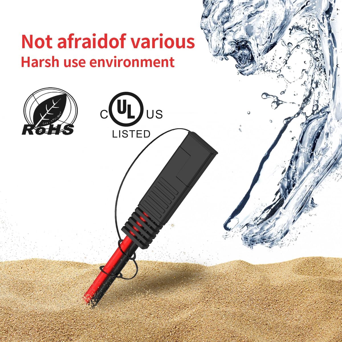 ELFCULB solar panel to portable power station cable for versatile setup