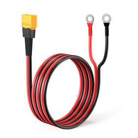 ELFCULB XT60 to O Ring Cable closeup highlighting durable connectors for stable power delivery.