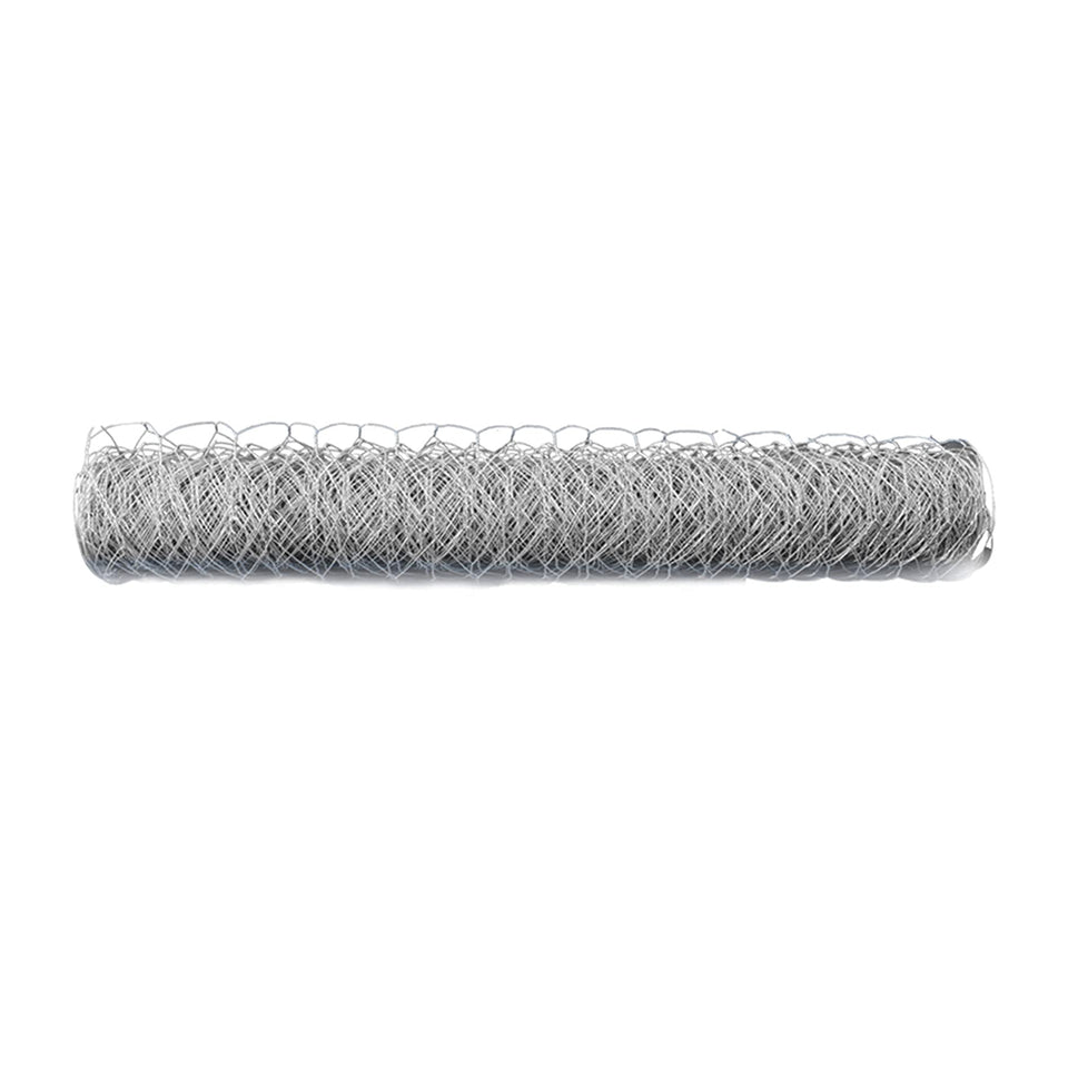 elfinrm chicken wire fencing roll showcases flexible DIY fencing for gardens and crafts.