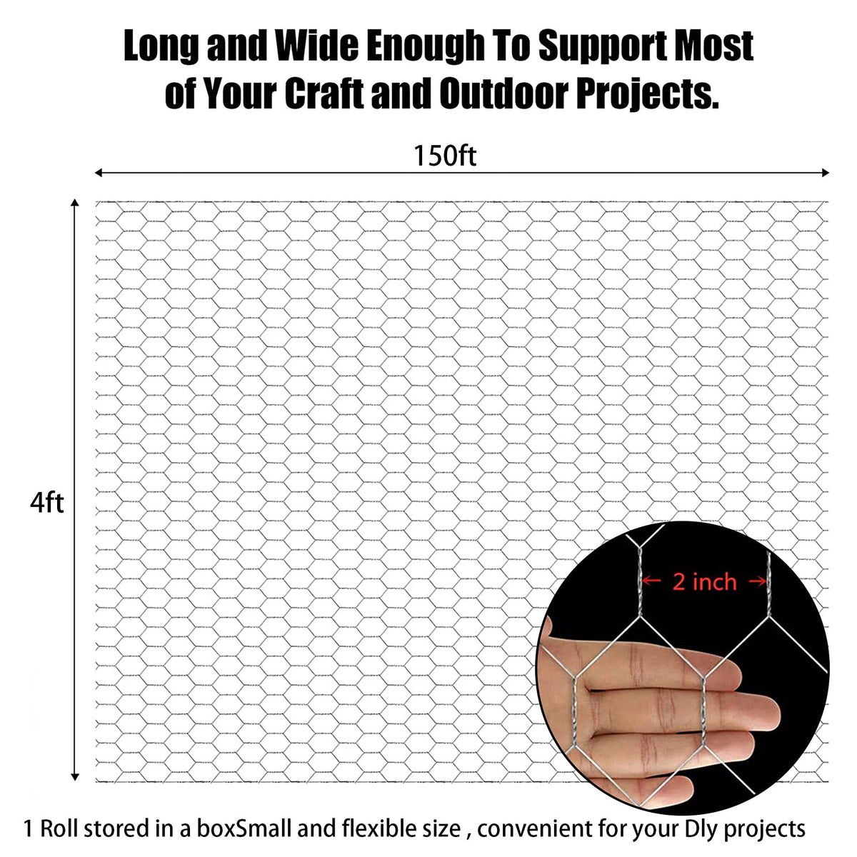 elfinrm hexagonal mesh two inch highlights sturdy poultry netting for enclosures.